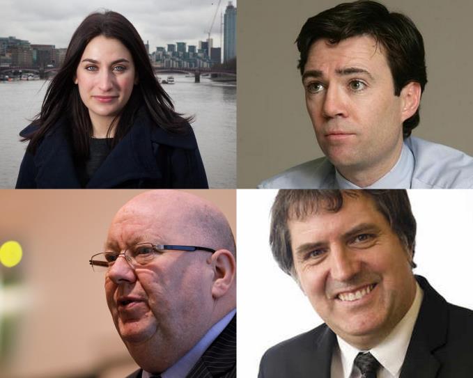Clockwise from top left: Labour metro mayoral hopefuls Luciana Berger, Andy Burnham, Steve Rotherham and Joe Anderson, three of whom are after the Liverpool City Region job. Leigh MP Burnham is casting his eye over Gtr Manchester