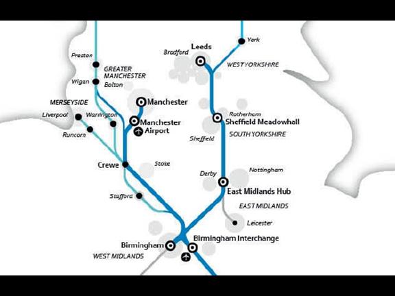 The present HS2 plan