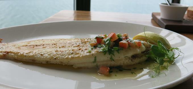 Dover sole at Aqua