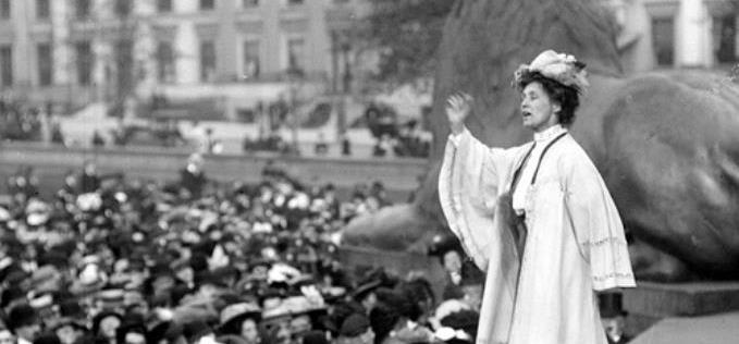 Emmeline Pankhurst, London, 1908