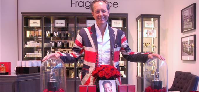 Richard E. Grant at Selfridges