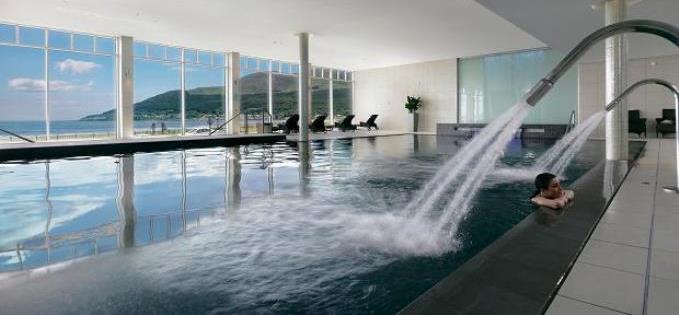 Panoramic pool at Slieve Donard