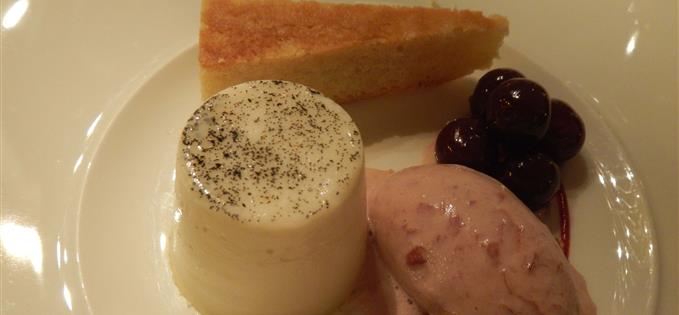 Panna Cotta, a lighter pud