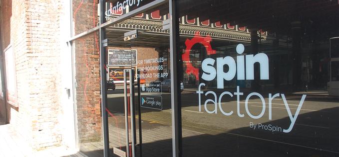 The Spin Factory Salford Central