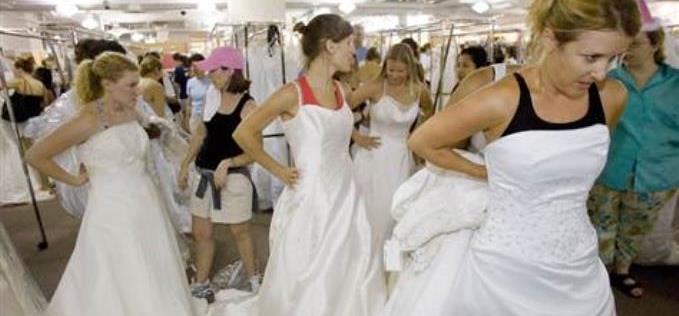 All the wedding dress sales