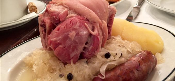 Old School Choucroute with Ham Hock n Stuff