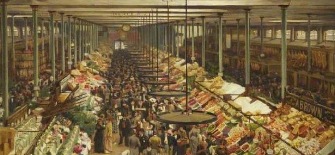 The original market stretched over an area the size of St Georges Hall