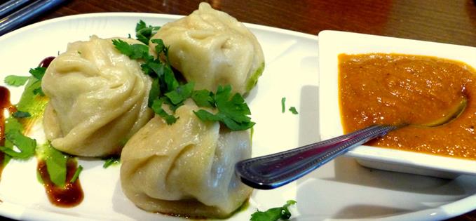 Momos, a nod to Nepals Chinese side
