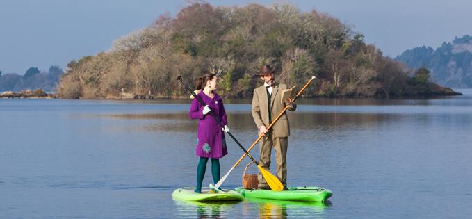 Innisfree paddle boarding