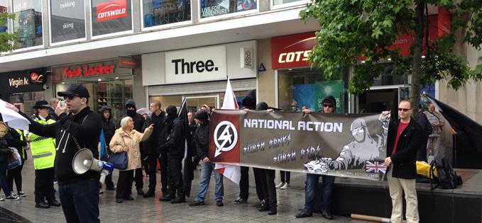 National Action in Church Street last year
