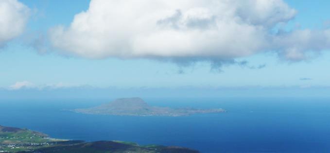 Clare Island from Croagh Patrick