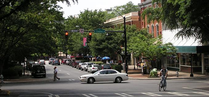 Downtown Athens