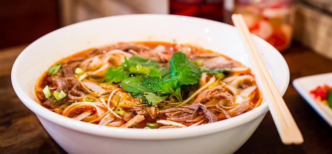 Pho is the national dish of Vietnam