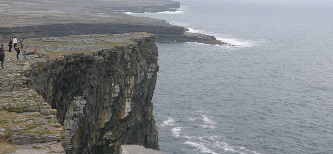 View from Dun Aengus