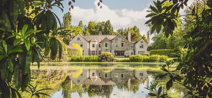 Moor Hall near Ormskirk