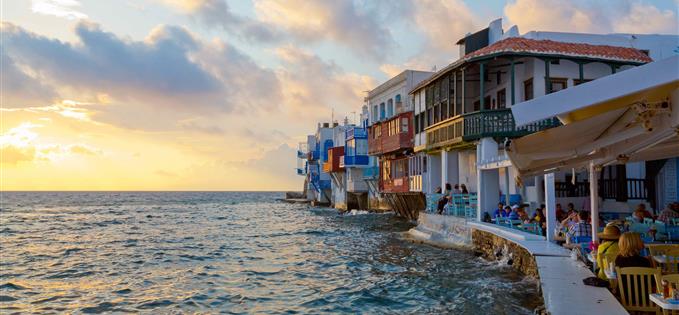 Mykonos seafront