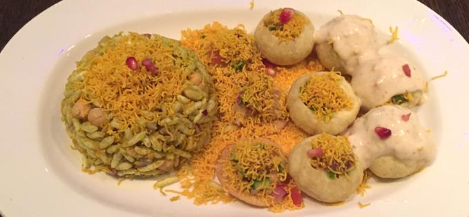 sharing chaat platter