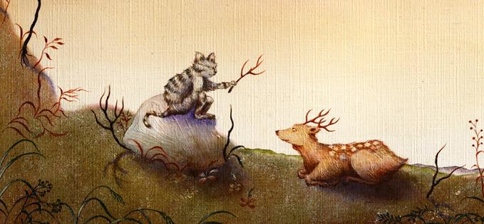 Rui Matsunaga - Cat and Deer