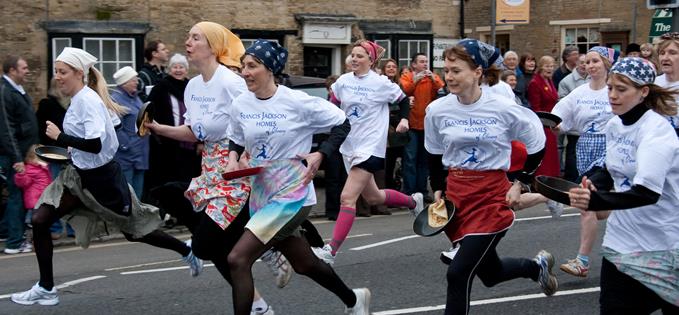 Olney Pancake Race