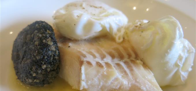 Haddock with laverbread