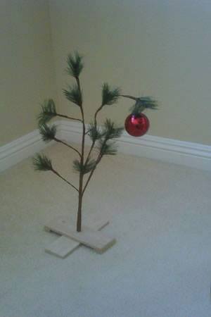 The maybe-next-year Christmas tree