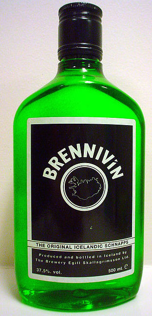 Brennivin, vodkalike and potent