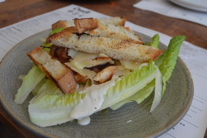 Chicken Caesar salad