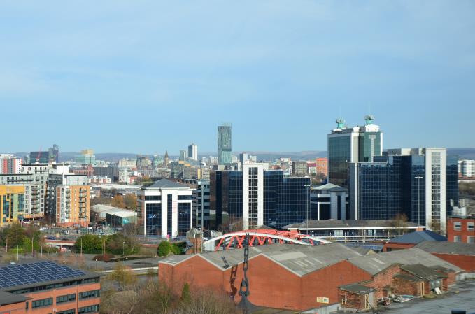 The present view from Old Trafford