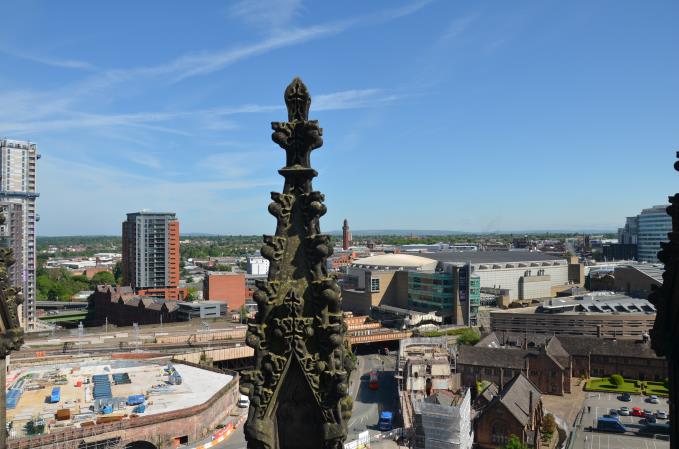 North west pinnacle and Strangeways tower