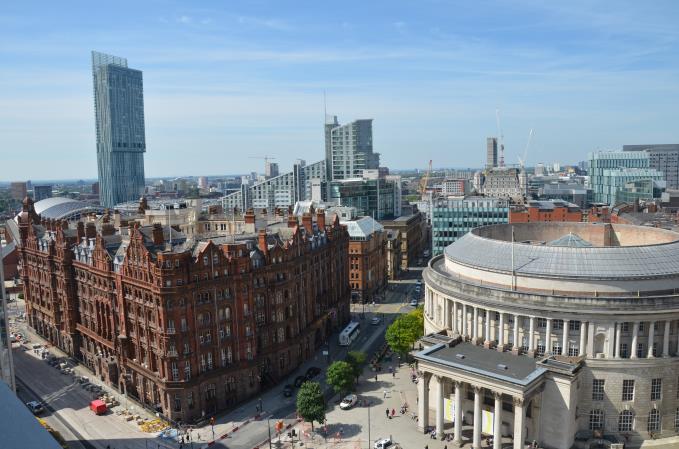 Glorious view of the Library