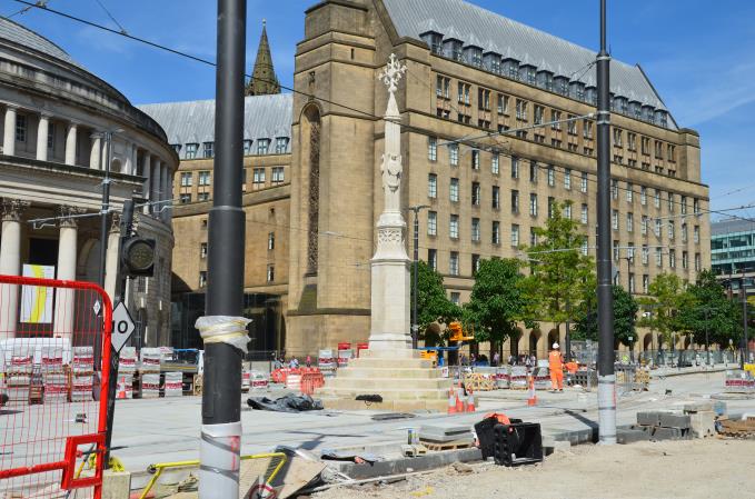 St Peters Cross marking the 