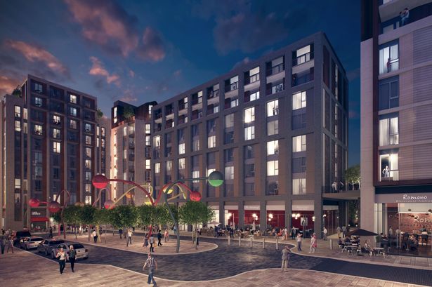 How the new £40m Wolstenholme Square will look with Penelope in her place