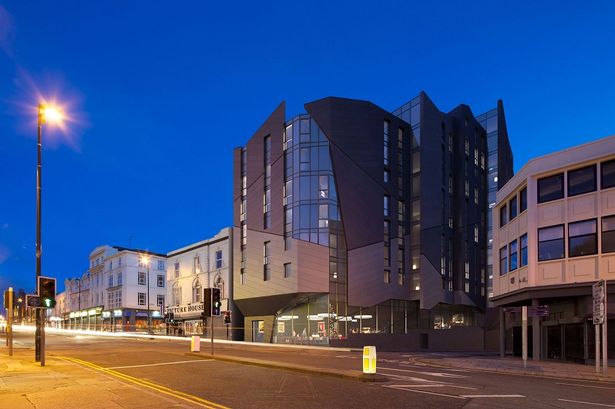 One of dozens of student developments in the city centre, this one on the site of the Odeon, London Road