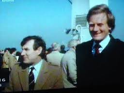 Trevor Jones with Michael Heseltine after the Toxteth riots. 