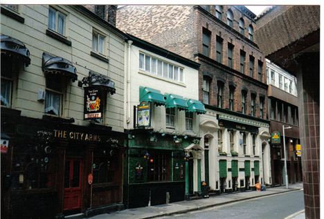 Sweet, drinking conjunction, the City Arms and The Vine on Kennedy Street