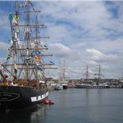 Liverpool's Wellington Dock And The Tall Ships
