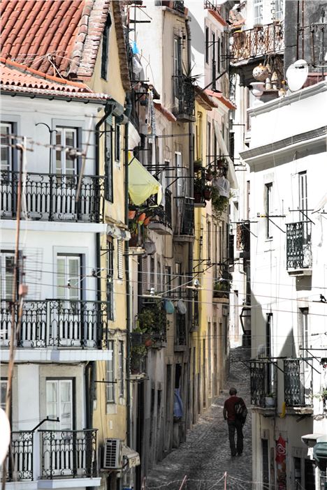 Backstreets In The Alfama