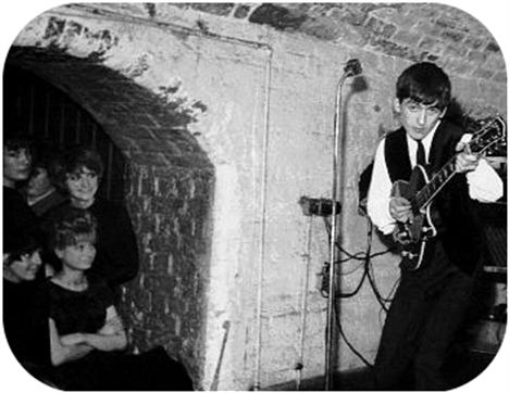 The Cavern before demolition in the seventies