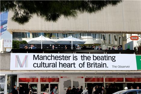 The Manchester balcony at MIPIM