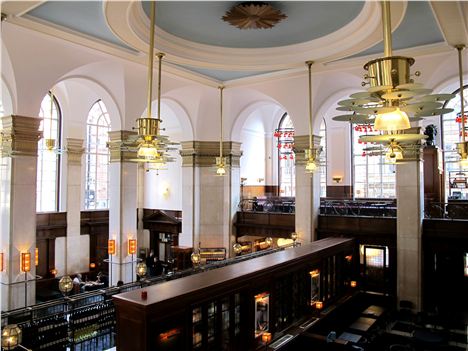 View Of The Restaurant In The Former Banking Hall