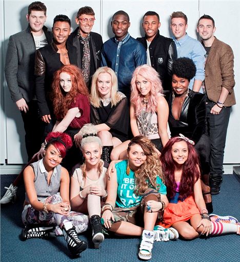 The X Factor Finalists