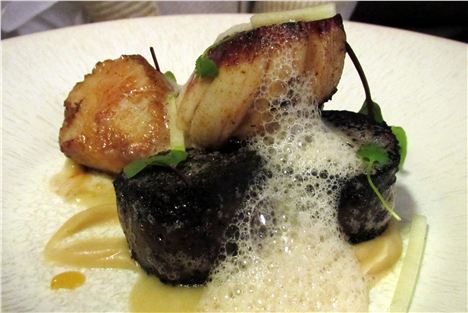 Scallops And Black Pudding