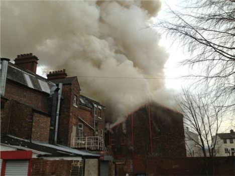 Explosion on Chester Road