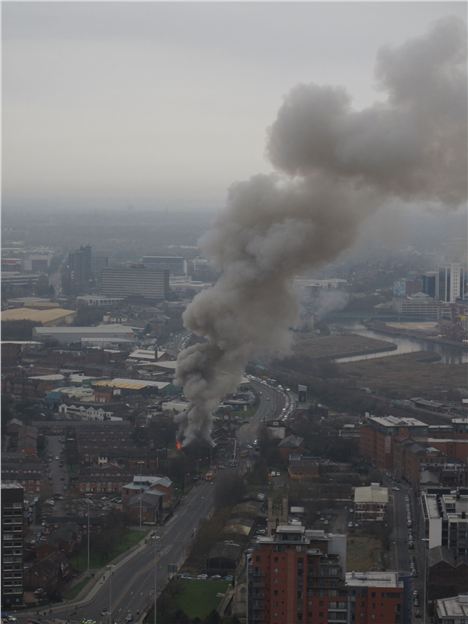 Chester Road fire