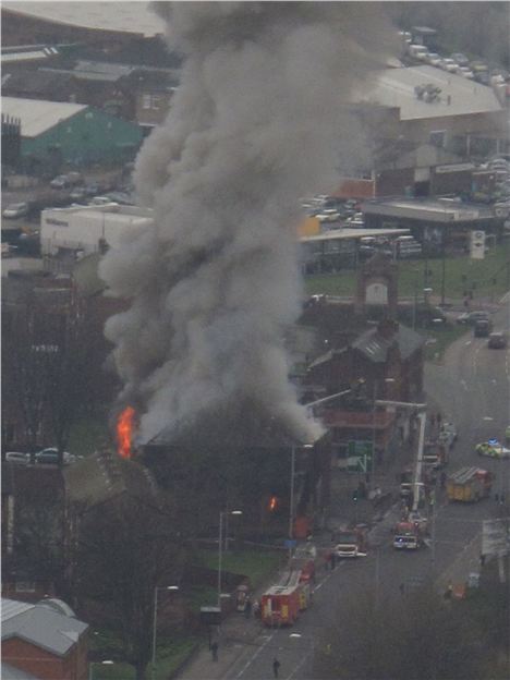 Chester Road fire