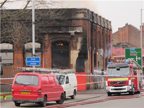 Chester Road fire