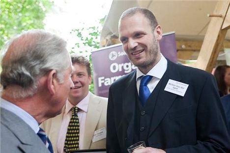 Wim_Van Der Spek With Prince Charles At The Organic Food Awards