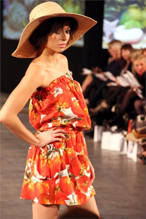 Dolce & Gabbana Jumpsuit £385, Heidi Klein Hat £115