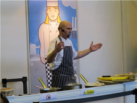 Chef Aiden Bryne at the Northern Quarter Restaurant and Bar show demonstrates how far Manchester city centre is away from a Michelin starred restaurant
