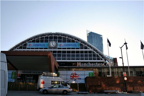 Manchester Central hard at work last September